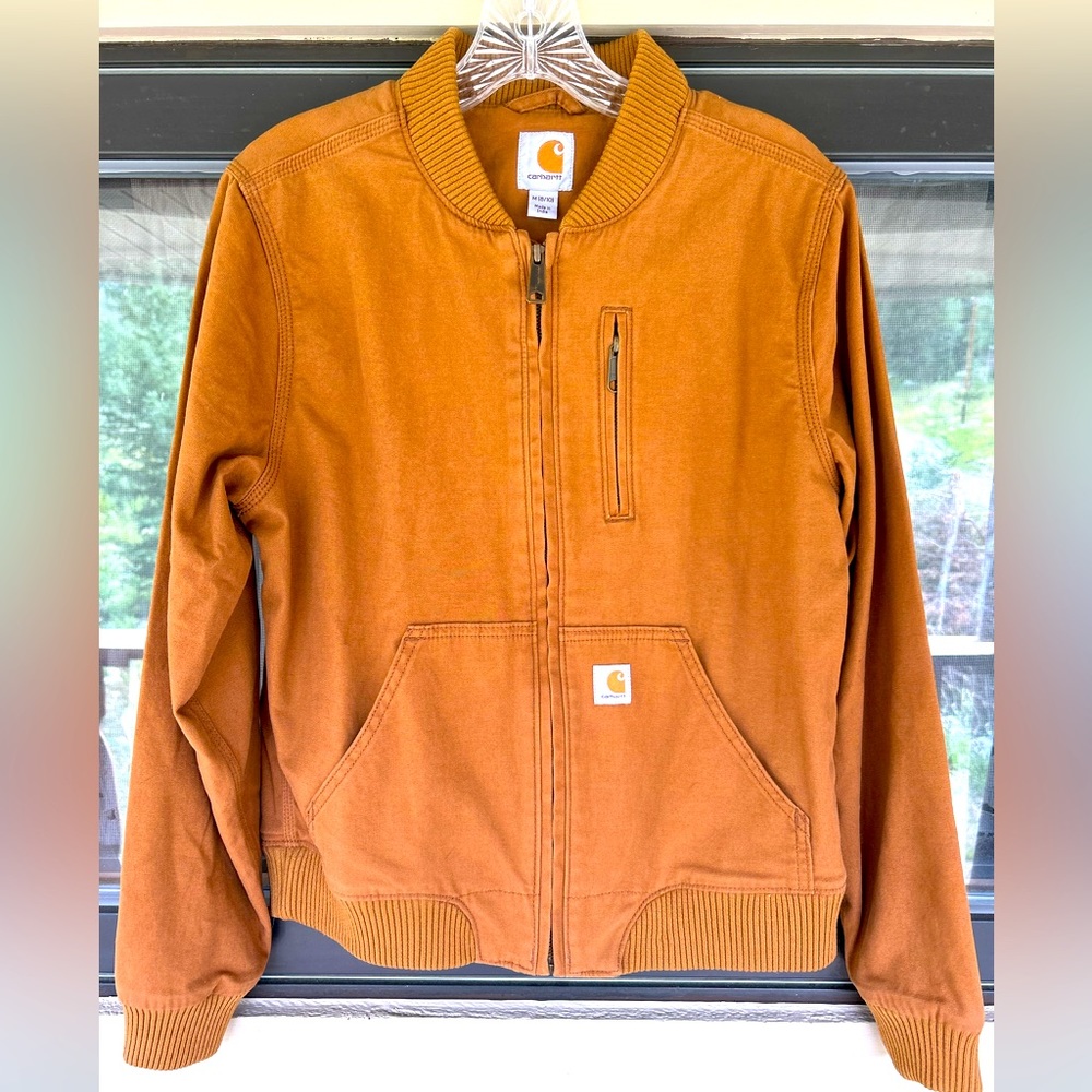 Women’s Carhartt Rugged Flex Relaxed Fit Canvas Jacket, size Medium